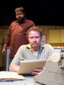 Jeremy Mahr and Mike Schulz in True West